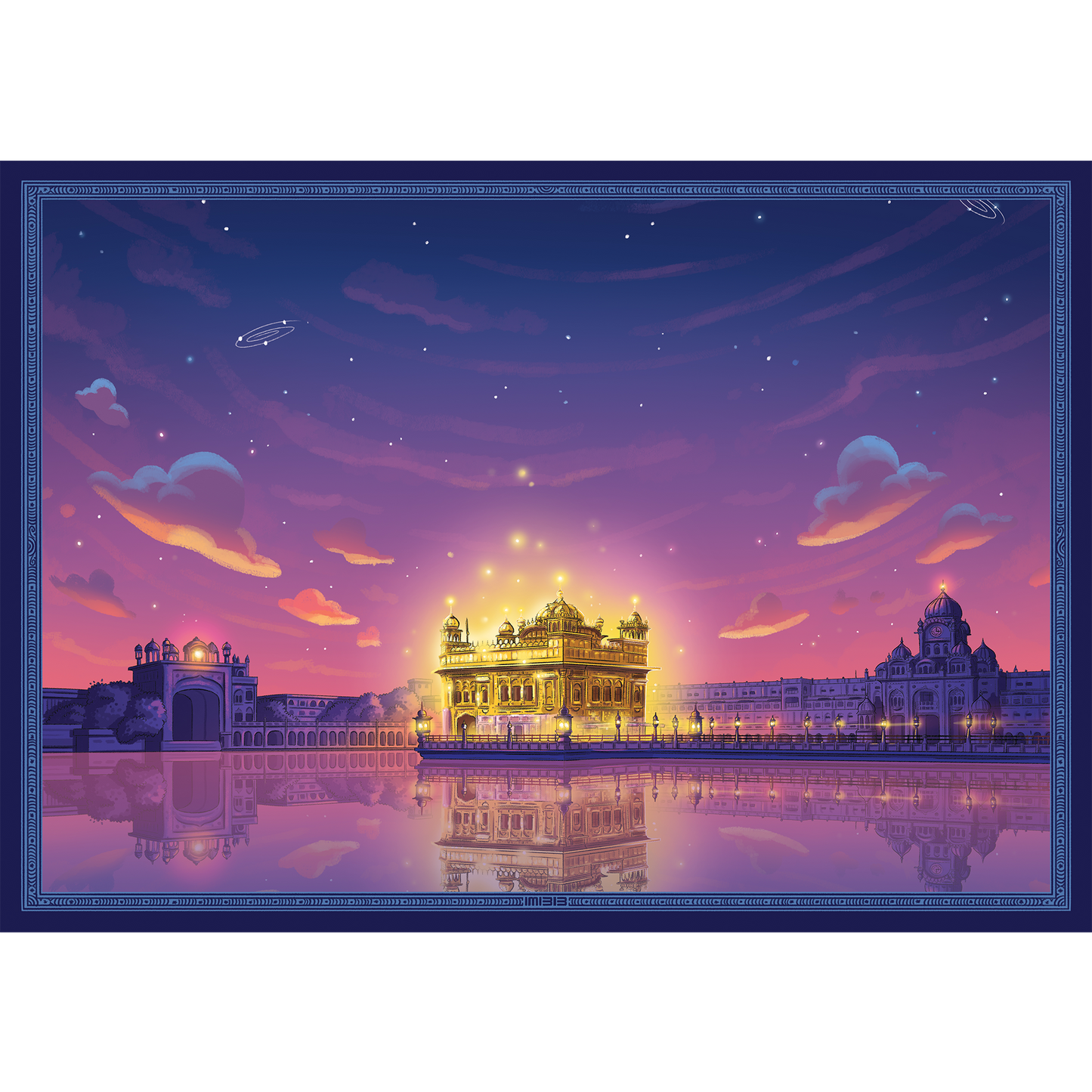 The Golden Temple Artwork